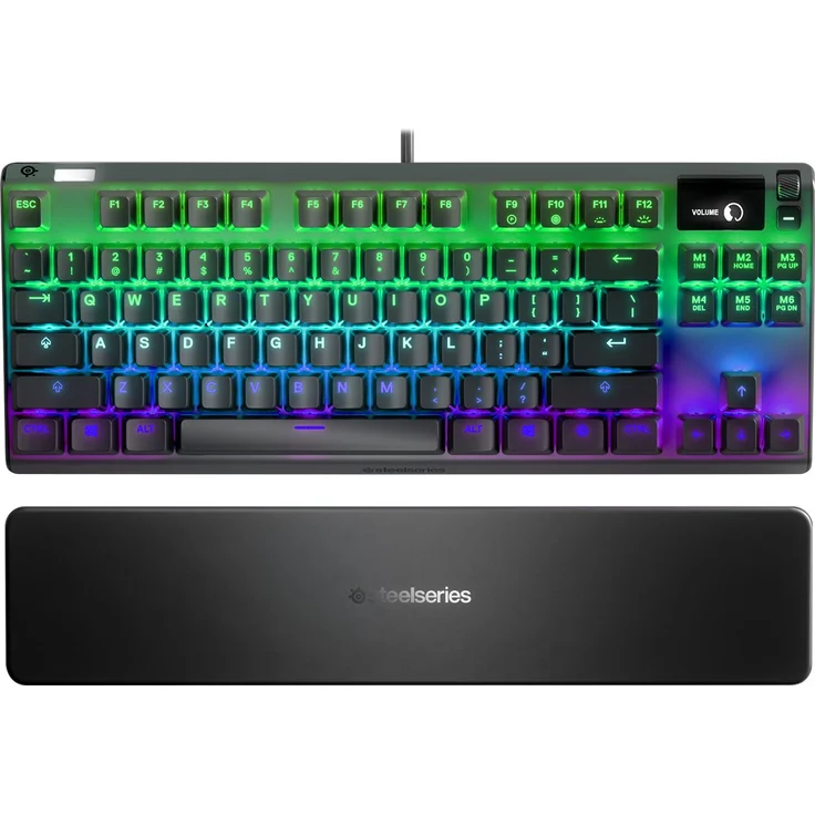 SteelSeries Apex Pro TKL Mechanische Gaming-Tastatur mit anpassbarer Betätigung OLED Smart Display Deutsches QWERTZ - Kompakt -Layout – Bild 6