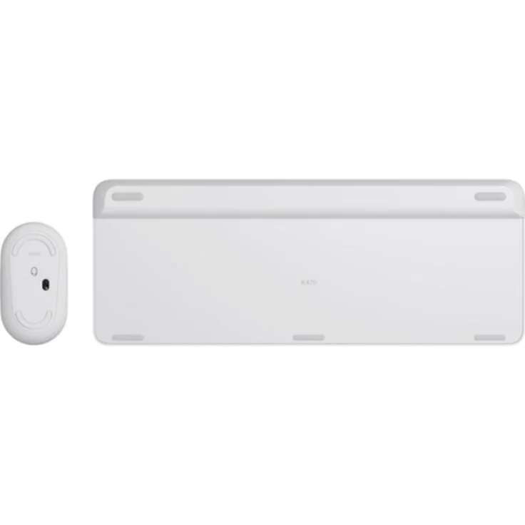 Logitech Slim Wireless Combo MK470 - Tastatur-und-Maus-Set - kabellos - 2.4 GHz - QWERTZ - Deutsch - Off-White (920-009189) – Bild 7