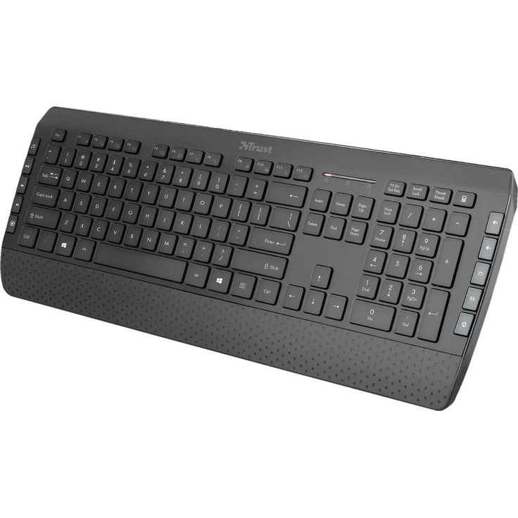 Trust Tecla-2 - Tastatur-und-Maus-Set - kabellos - Deutsch QWERTZ (23415) – Bild 2
