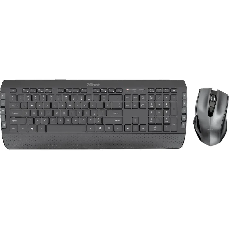 Trust Tecla-2 - Tastatur-und-Maus-Set - kabellos - Deutsch QWERTZ (23415) – Bild 8