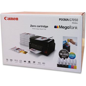 Canon PIXMA G7050 (4-in-1) Multifunktionsdrucker - (Tintenstrahl) Farbe ...