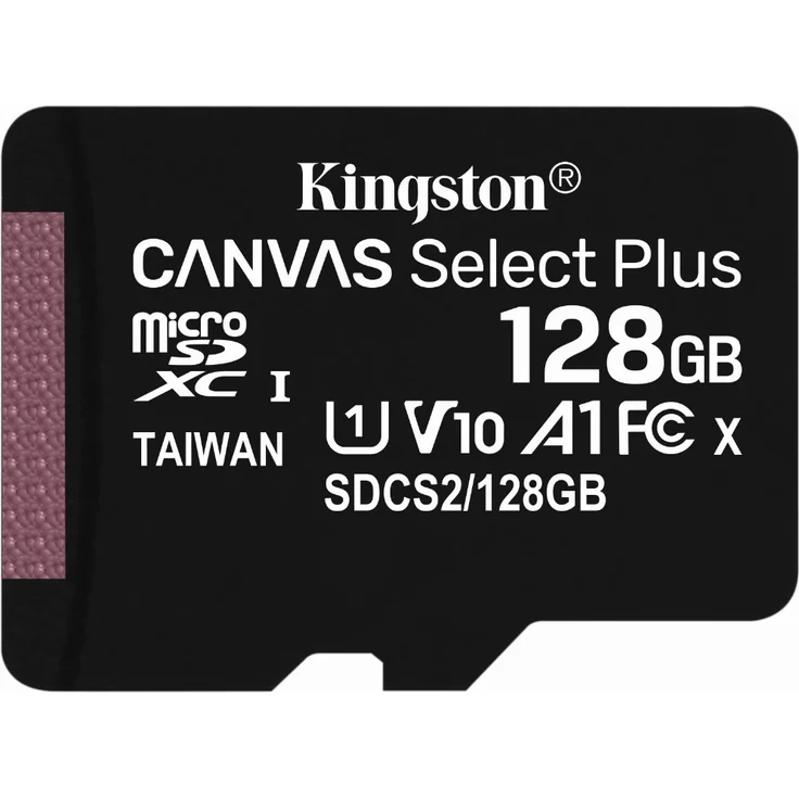 Kingston Canvas Select Plus microSD Speicherkarte, SDCS2-128GB Class 10 (inkl. SD Adapter) – Bild 3