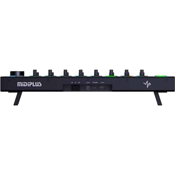 Midiplus UP+ DAW Controller, Pro Audio Hardware Controller für DJs, schwarz – Bild 2
