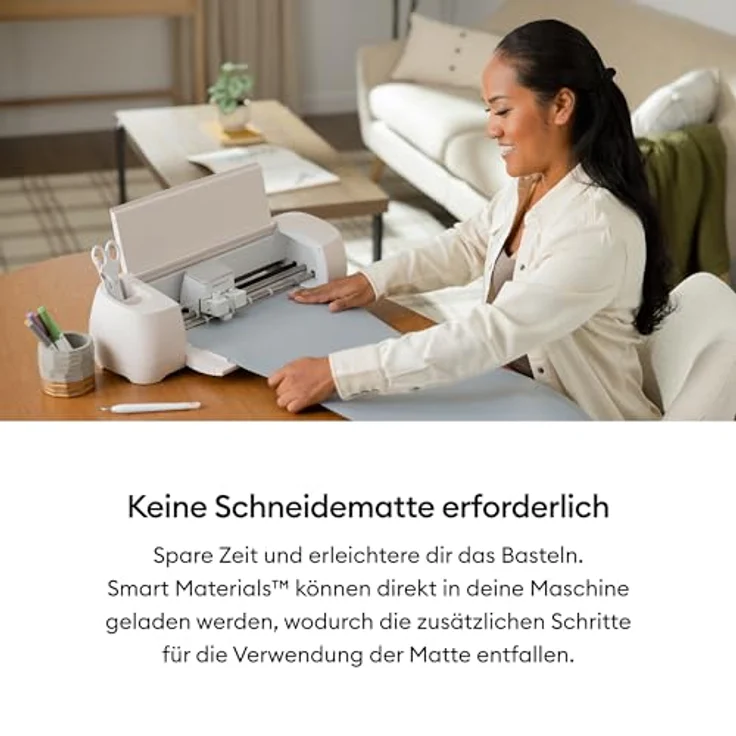 Cricut Smart Iron-On, Wärmeübertragungsmaterial 33 cm x 90 cm, schwarz, blei- und phthalatfrei für T-Shirts und Jacken – Bild 4