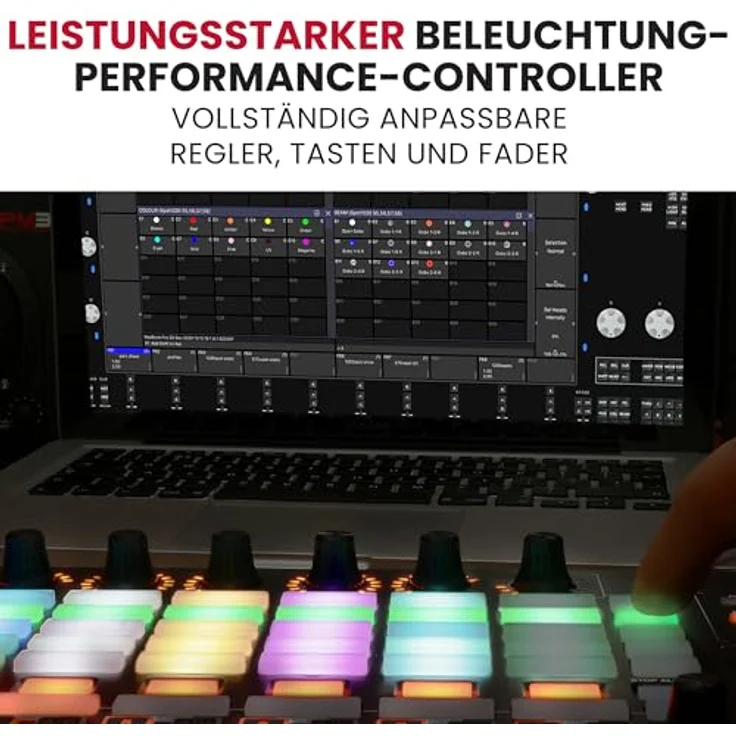 AKAI Professional APC40 MKII - USB Powered Ableton Live Performance Controller mit 5x8 Clip Launch Matrix, Fadern, Reglern, Crossfader und Software – Bild 8