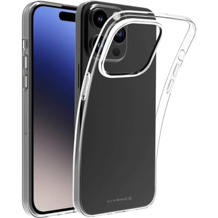 Vivanco SSCVVIPH15PT Backcover Apple iPhone 15 Pro Transparent
