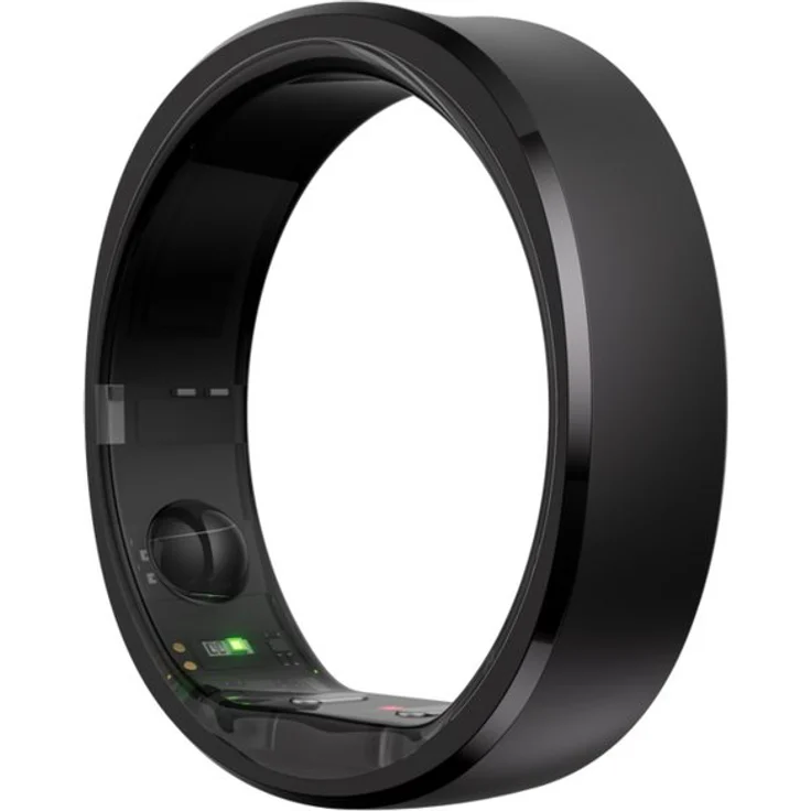 RingConn Gen 2 Smart Ring, Fitness-Tracker mit 10-12 Tagen Akkulaufzeit, Schlaf- und Gesundheitsüberwachung, schwarz