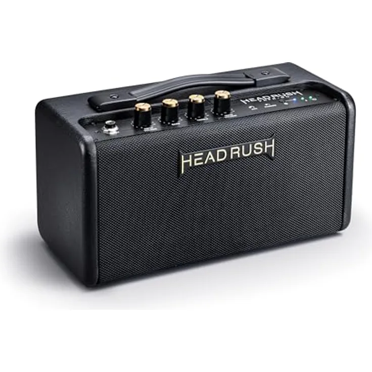 HeadRush FRFR GO, Modeling Combo Verstärker für E-Gitarre, 30 Watt, Bluetooth, 13 Stunden Akkulaufzeit, kompaktes Design