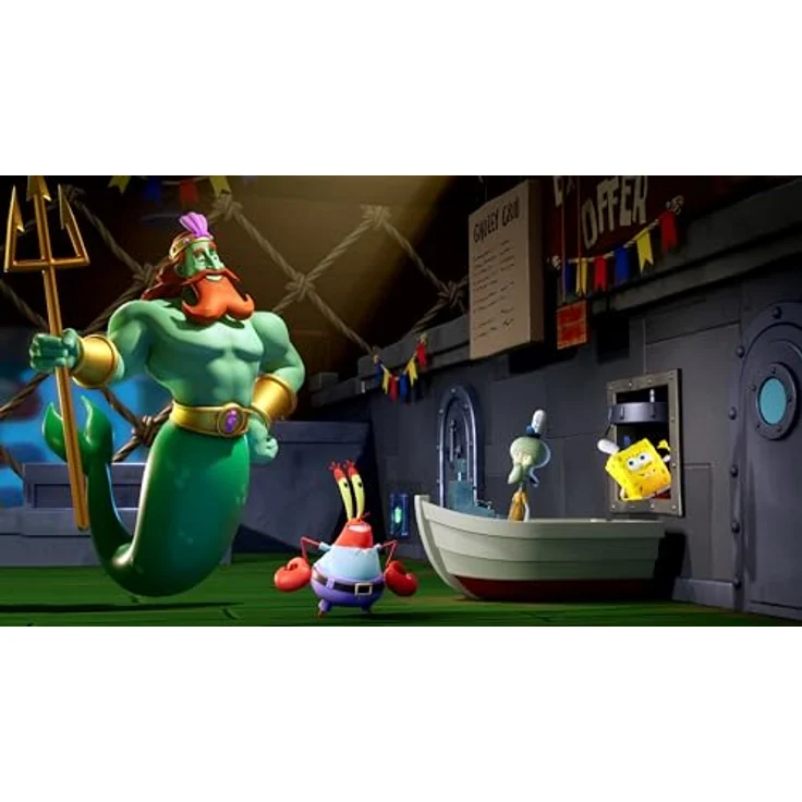 THQ NORDIC GMBH SpongeBob SquarePants: Giganten der Gezeiten - PC-Spiel mit einzigartigen Fähigkeiten, voller Vertonung der Originalbesetzung, verschiedene Schauplätze und epische Bosskämpfe – Bild 7