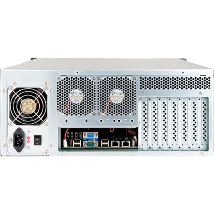 Chenbro RM41300, PC Gehäuse in schwarz mit optimaler Luftzirkulation und erweiterbaren Speicheroptionen – Bild 2
