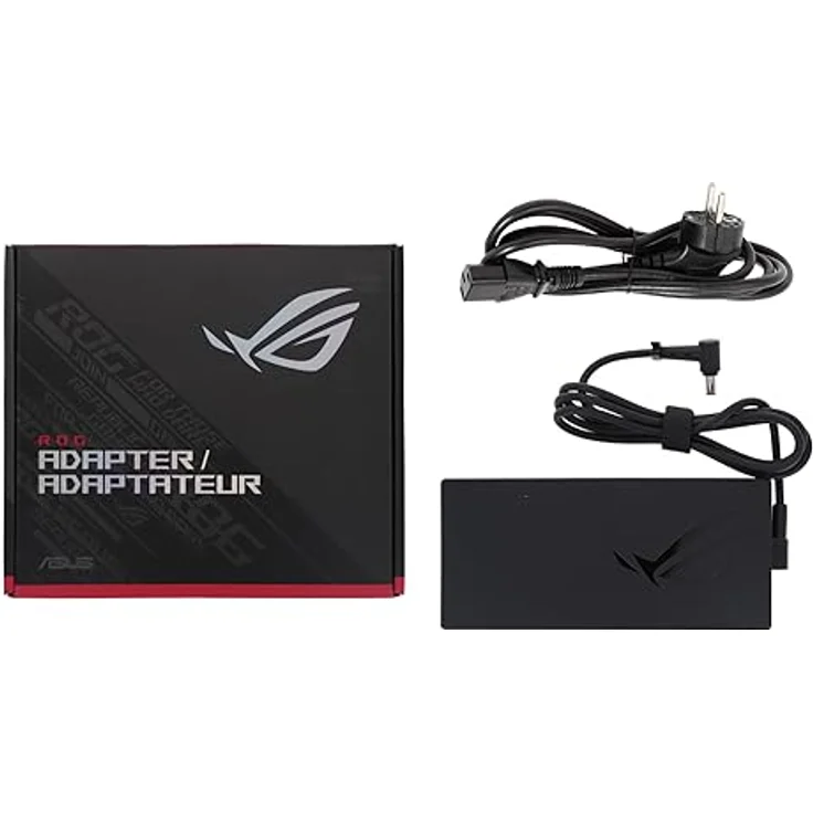 ASUS ROG Adapter 280 W für Laptop – AD280-00E (ADP-280EB B), 20 V, 14 A, EU Stecker, 120 cm Kabel – Bild 1