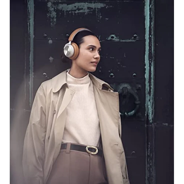 Bang & Olufsen Beoplay HX - Kabelloser Bluetooth Over-Ear Kopfhörer mit Active Noise Cancellation und Mikrofon, Akkulaufzeit bis zu 40 Stunden, Kopfhörer + USB-C Kabel, Kopfhörer-Tasche - Timber – Bild 3