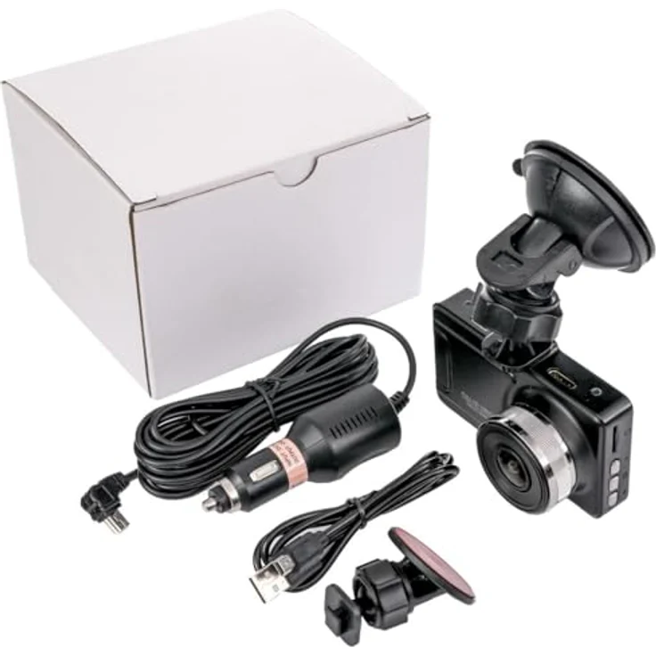 RIDEX 3 Dashcam, 170° 1080p Autokamera mit Nachtsicht, 36fps, Akku, schwarz – Bild 9