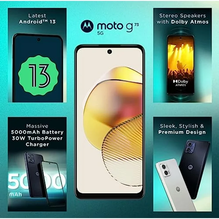 Motorola XT2239-7 Moto E22 32 GB / 3 GB - Smartphone - astro black Smartphone (6,5 Zoll, 32 GB Speicherplatz) – Bild 5