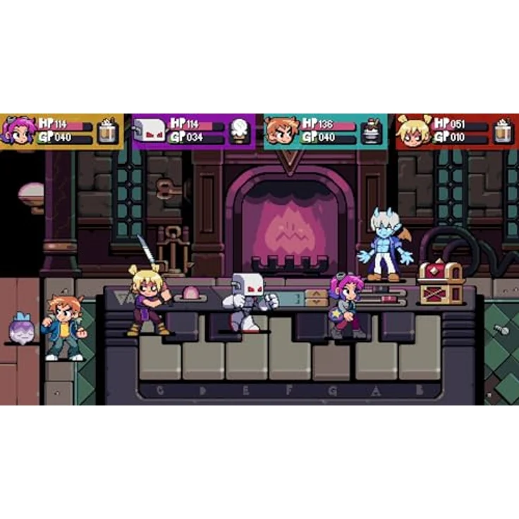 LIMITED RUN GAMES Scott Pilgrim EX - Nintendo Switch, Action-Abenteuerspiel mit 4-Spieler-Koop und exklusivem Faltposter – Bild 10