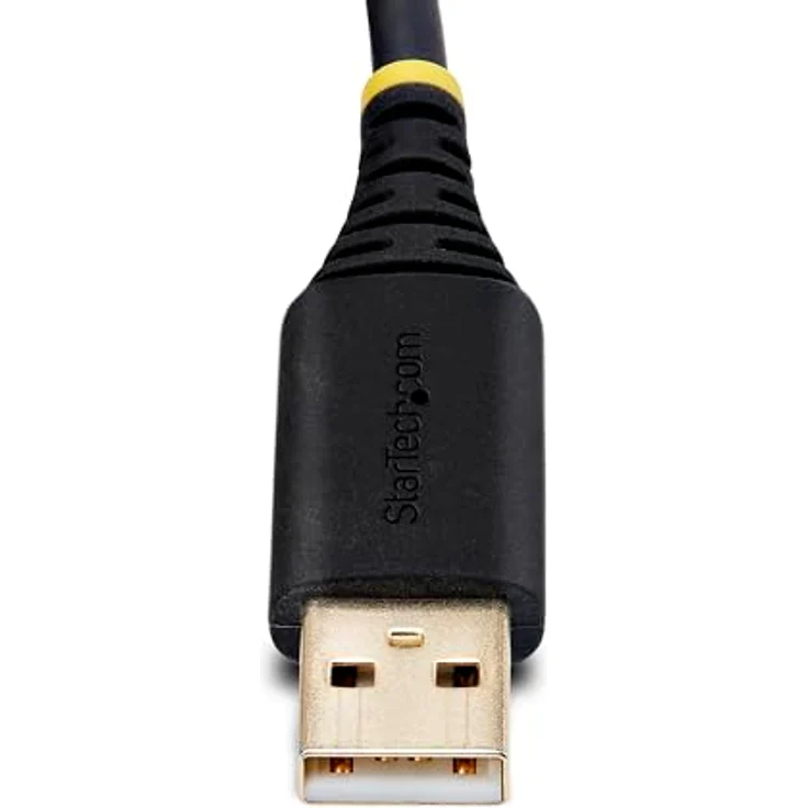 StarTech.com 4m 2-Port USB auf Seriell Adapter, FTDI, USB-A zu DB9 RS232 Kabel mit wechselbaren Schrauben/Muttern, COM-Retention, ESD-Schutz, 921.6Kbps – Bild 5