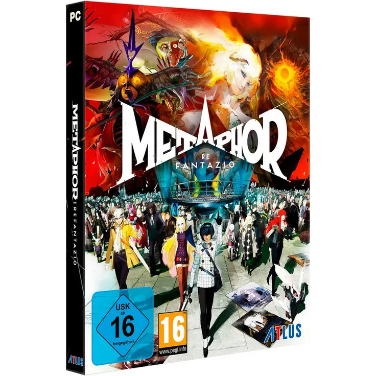 Atlus Metaphor: ReFantazio Steelbook Edition PC, PC-Games mit Thronfolge-Kampf-Thematik
