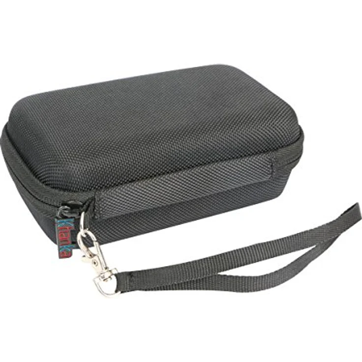 Khanka Tasche für Kodak Mini Shot/Shot 2 Retro C210R/2 Retro P210R/2 HD Wireless Fotodrucker, schwarz, stoßfest und halb wasserdicht, mit separatem Fach für USB-Kabel und Fotopapier – Bild 5