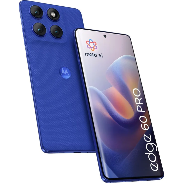 Motorola Solutions Motorola Edge 60 Pro, Smartphone mit 12 GB RAM, 512 GB Speicher und 6,67" Super-HD-Display in Dazzling Mlyna
