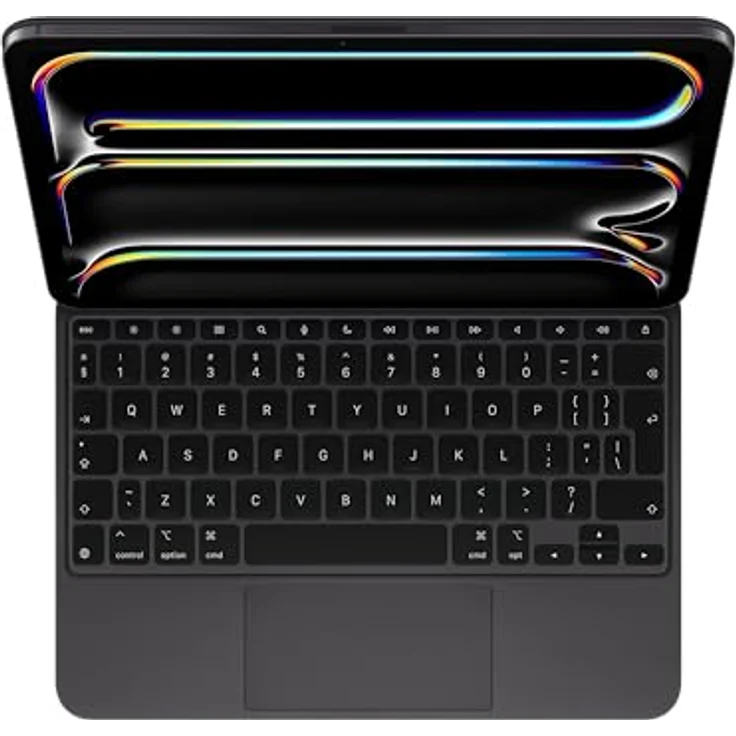 Apple iPad Magic Keyboard Case für 11'' iPad Pro (M4), integriertes Trackpad, Beleuchtung, Funktionstasten, Schwarz – Bild 4