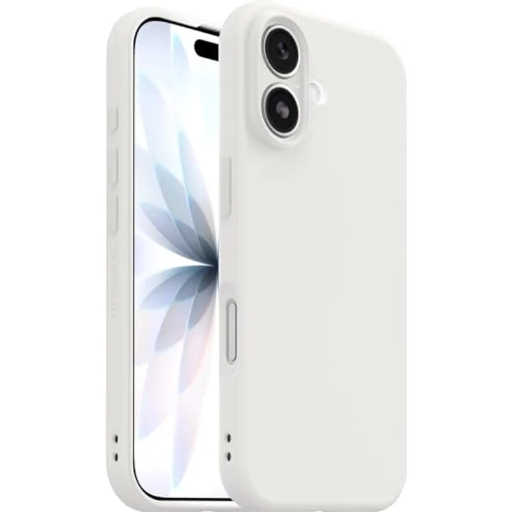 OtterBox Figura Serie MagSafe Hülle für iPhone 17, stoßfest, sturzsicher, dünn, getestet nach Militärstandard, Weiß – Bild 1