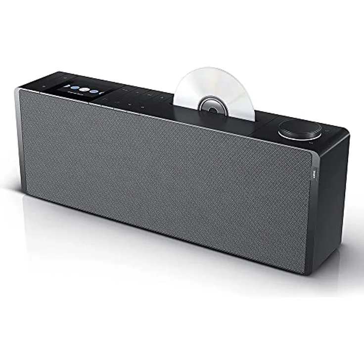 Loewe Klang s3 Basaltgrau, Stereo Smartradio mit CD Player, 120 Watt, DAB, DAB+, UKW, Amazon Music, Spotify Connect, Deezer, Bluetooth, USB, Internetradio, Digitalradio, WLAN Radio, mit App Steuerung