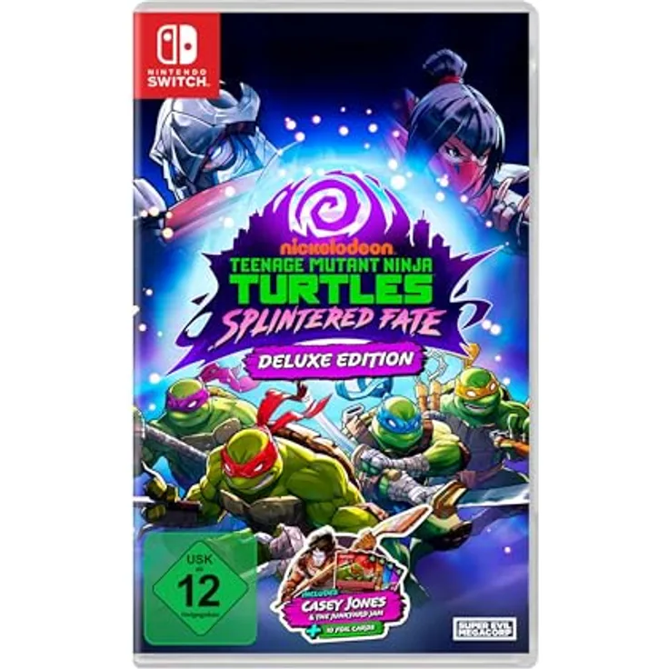 Nighthawk Games Teenage Mutant Ninja Turtles: Splintered Fate - Deluxe Edition, Nintendo Switch mit roguelike Abenteuer und kraftvollen Turtle Builds