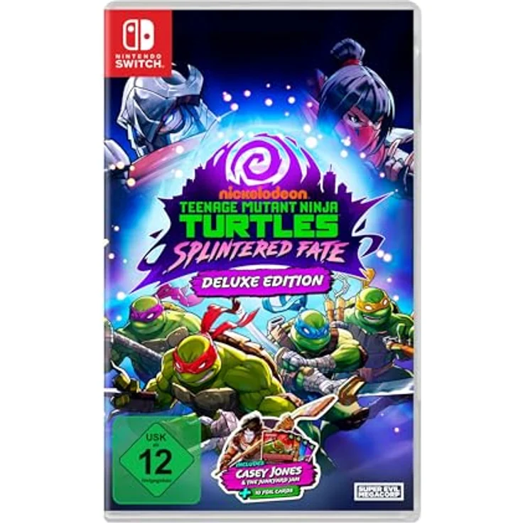 Nighthawk Games Teenage Mutant Ninja Turtles: Splintered Fate - Deluxe Edition, Nintendo Switch mit roguelike Abenteuer und kraftvollen Turtle Builds – Bild 1