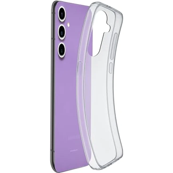 CELLULAR LINE Fine Backcover für Samsung Galaxy S24 FE, transparent, ultraschlankes Gummicase mit Kratz- und Stoßschutz – Bild 2