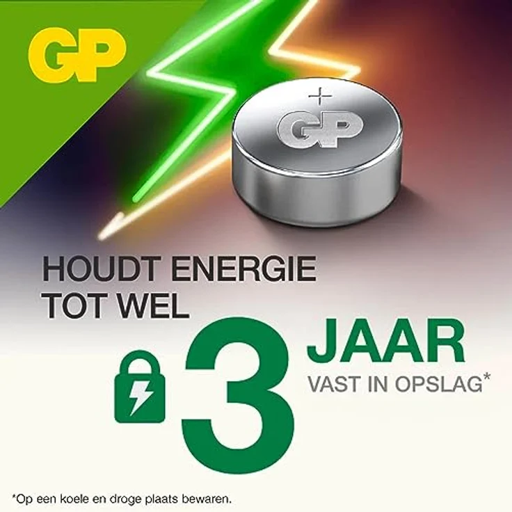 GP Battery LR44 Alkaline Knopfzelle 76A 5er Blister – Bild 5