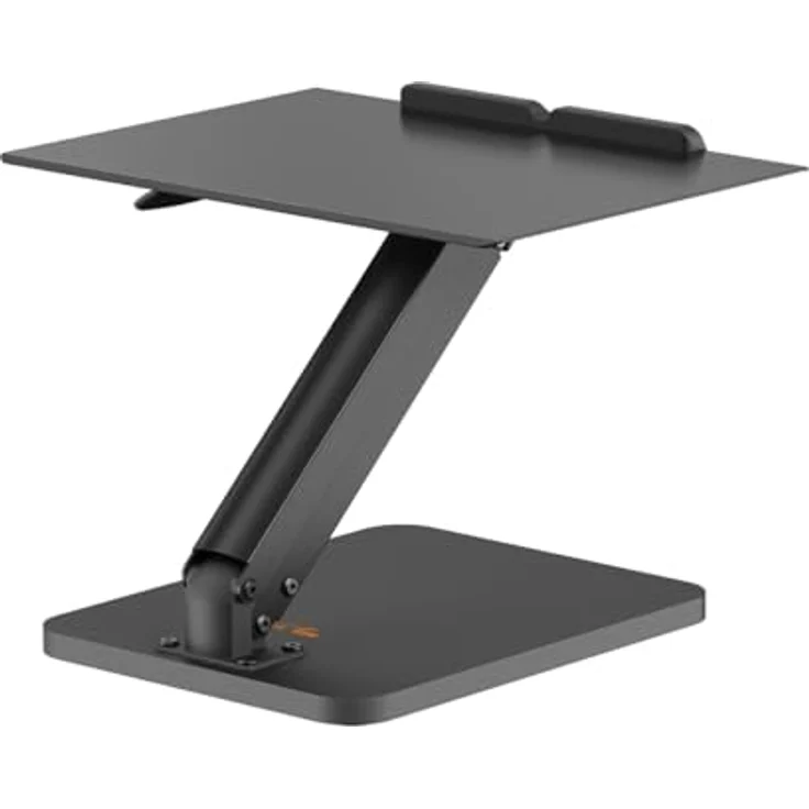 my wall HT50L, höhenverstellbarer Laptop Ständer mit Neigung bis 45°, belastbar bis 5 kg, ergonomisches Zubehör für komfortables Arbeiten – Bild 4