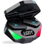 Media-Tech Kabellose In-Ear-Gaming-Kopfhörer ASSAULT TWS MT3606, Bluetooth 5.0, In-Ear-Design, leicht, mit Tragetasche.