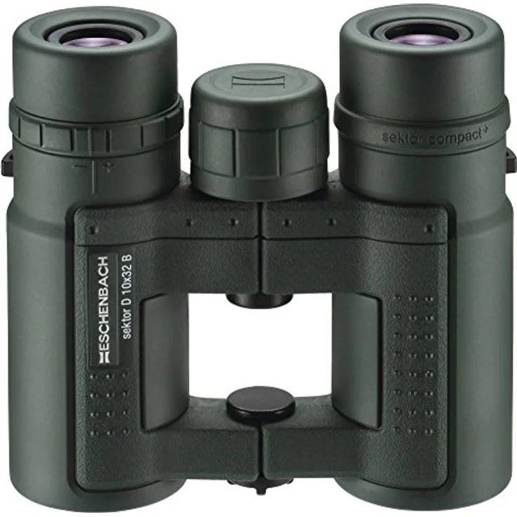 Eschenbach Optik Fernglas sektor D 10x32 compact+, wasserdicht, extrem robust, grün – Bild 1