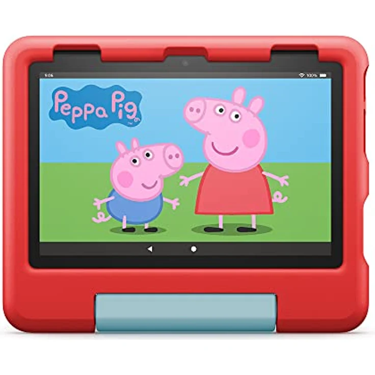 Amazon Fire HD 8 Kids (2022) inkl. Hülle (8", 32 GB, Red), Tablet, Rot – Bild 1