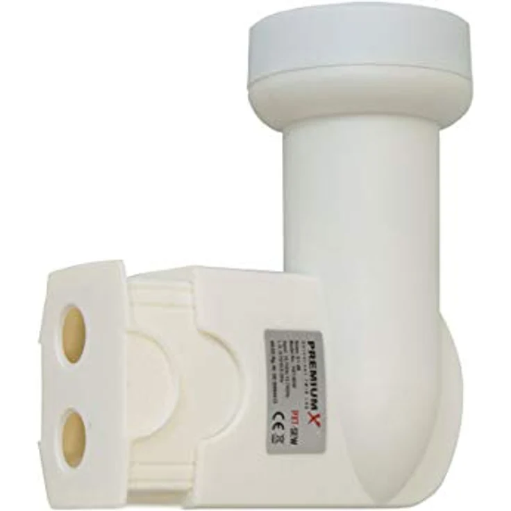 Premium X Twin LNB Digital SAT für 2 Teilnehmer Weiß 2-Fach Satelliten Empfangskopf 0,1dB DVB-S2 HDTV 4K 8K Wetterschutz – Bild 5