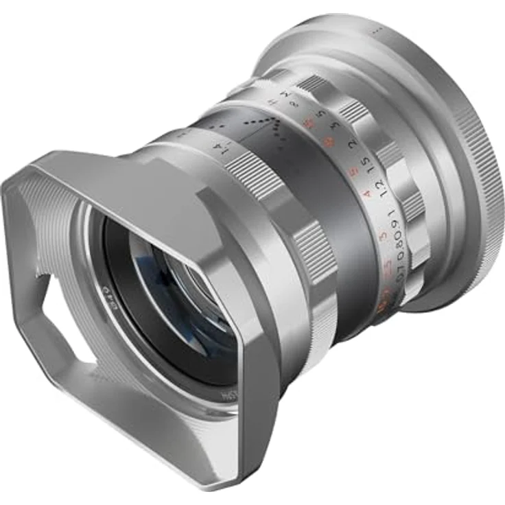 THYPOCH Simera 35mm f1.4, Full-Frame Fotografie Objektiv für Nikon Z-Mount, Silber, mit großem Bokeh und Naheinstellgrenze von 0.45 m – Bild 2