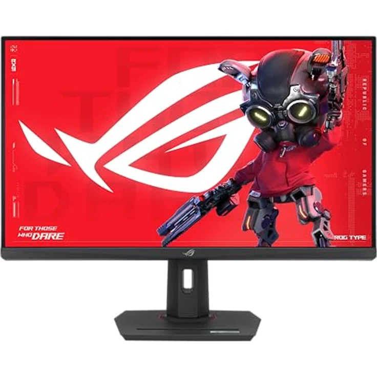 ASUS ROG Strix XG32UCG, 32 Zoll 4K Gaming Monitor mit 3840 x 2160, 0,3 ms Reaktionszeit, Fast IPS, 160 Hz, HDR, USB-C, HDMI, DisplayPort – Bild 1