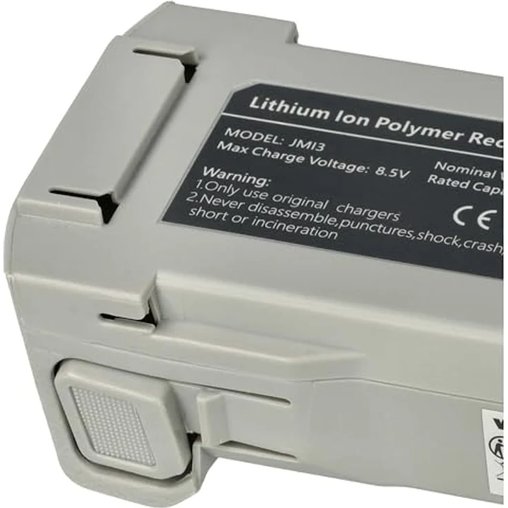 vhbw Drohnenakku Li-Polymer 3850 mAh für DJI Mini 3 Pro, Mini 3, Mini 4 Pro, hellgrau, inkl. Kurzschluss- und Überhitzungsschutz – Bild 7
