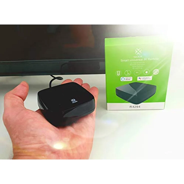 WOOX R4294, Smart Universal Fernbedienung mit IR drahtlos/WLAN und Sprachsteuerung, Schwarz – Bild 9