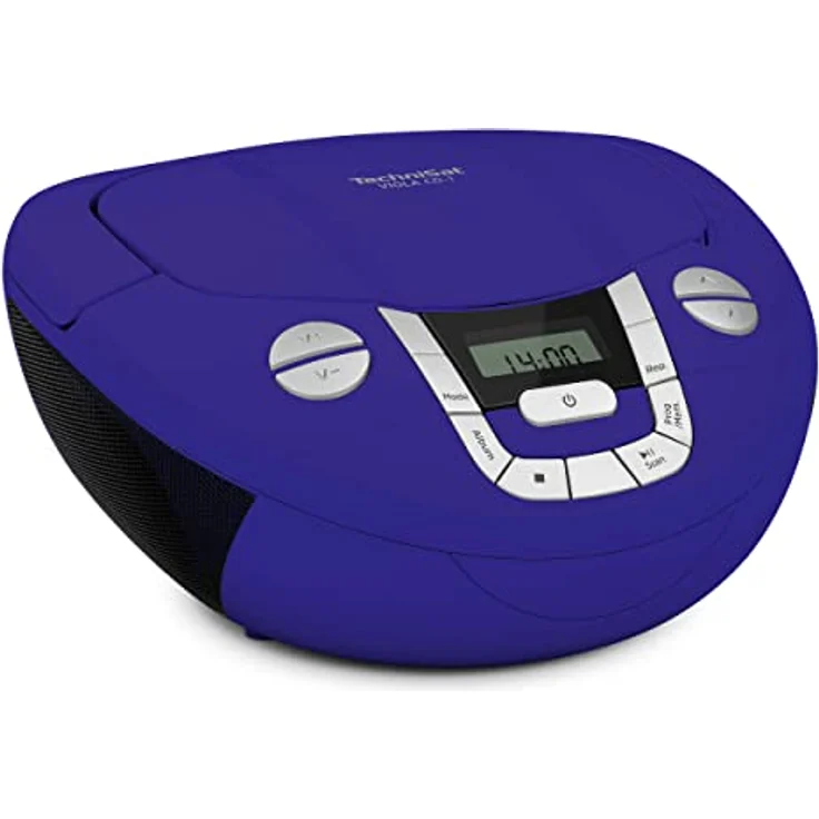 TechniSat Viola CD-1 | Boombox mit Bluetooth, Batteriebetrieb, CD-Player & UKW-Radio – Bild 1