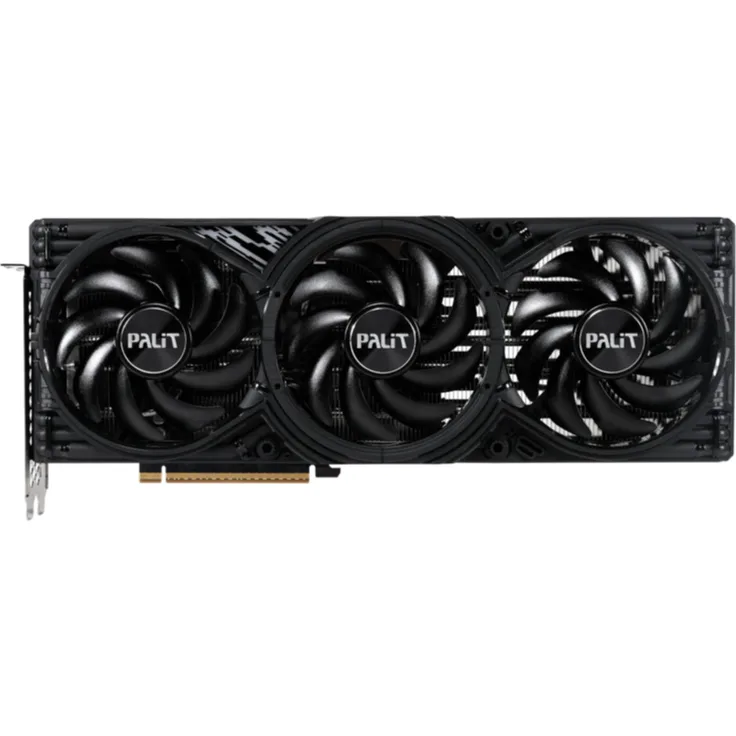 Palit GeForce® RTX 5070 TI GamingPro-S, Next-Gen-Grafikkarte mit 16GB GDDR7, 8K UHD, aktive Kühlung, 4 Monitore