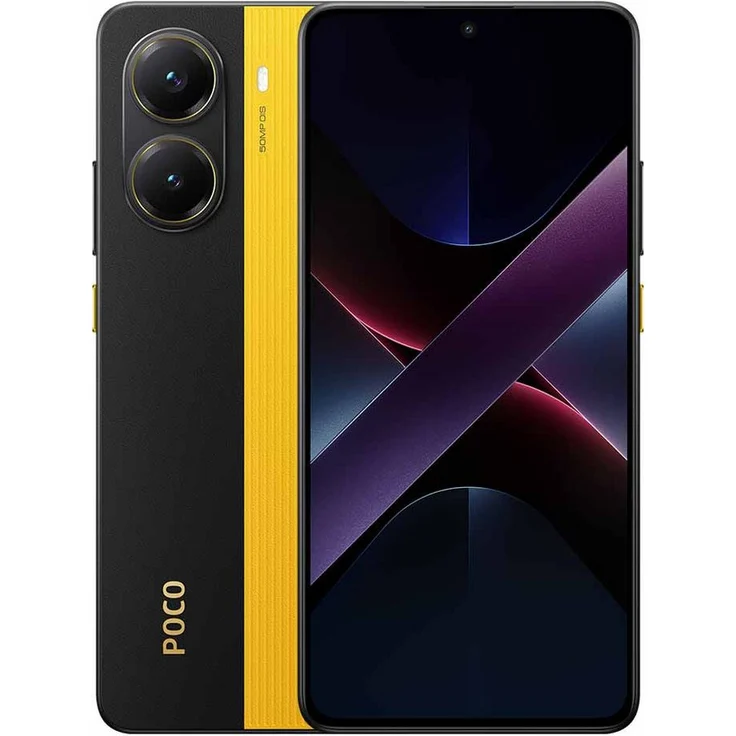 Xiaomi POCO X7 Pro 5G Smartphone 12/256GB, Gelb, mit Power Delivery (PD) und max. 90W Ladeleistung – Bild 1