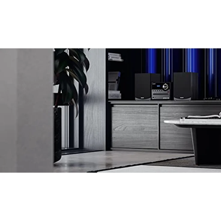 Sharp XL-B517D. Heim-Audio-Mikrosystem, Schwarz, DAB+, FM – Bild 2