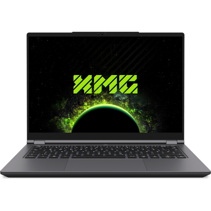 Schenker XMG EVO 14 - E25zpj, 14" QHD 120Hz IPS Display, AMD Ryzen AI 9HX 370, 64GB RAM, 2TB SSD, AMD Radeon 890M, Windows 11 Home, grau