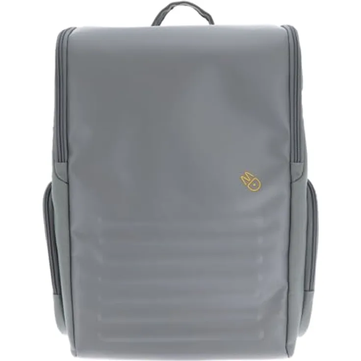 Mandarina Duck Smart Duck Backpack, Laptoprucksack mit Laptopfach, grau, wasserabweisendes Material, gepolsterte Träger, vielseitige Taschen