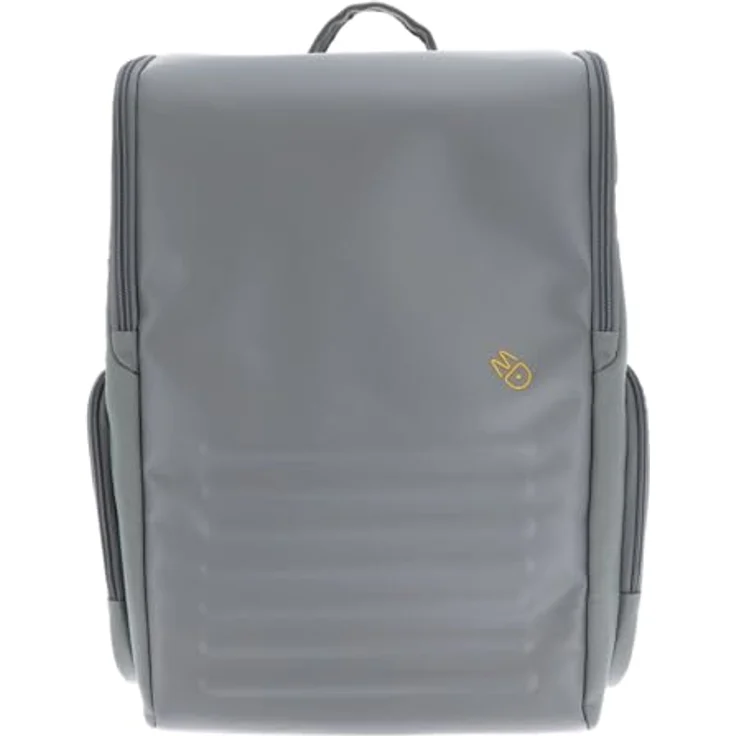 Mandarina Duck Smart Duck Backpack, Laptoprucksack mit Laptopfach, grau, wasserabweisendes Material, gepolsterte Träger, vielseitige Taschen – Bild 1