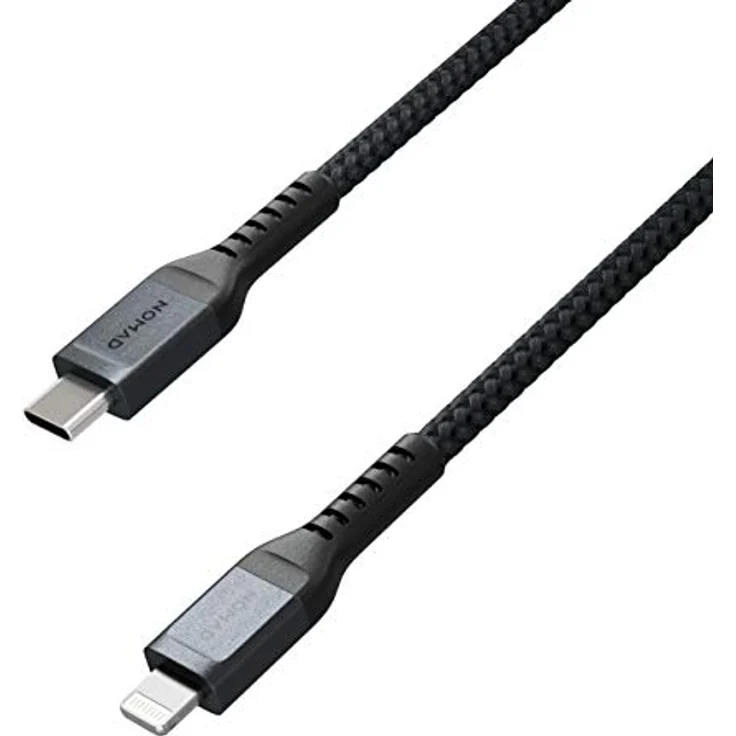 Nomad Rugged USB-C Kabel, für iPhone-iPad, 1,5 m, schwarz – Bild 3