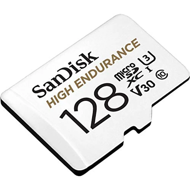 SanDisk High Endurance microSD Karte 128GB (für Dashcams und Heimüberwachungssysteme, hohe Belastbarkeit und Haltbarkeit, Full HD-Videos aufnehmen) – Bild 2