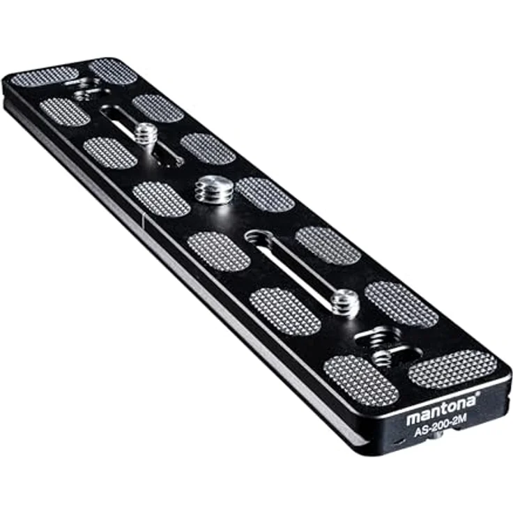 Mantona Schnellwechselplatte Arca Swiss, 200 mm schwarz – Bild 2