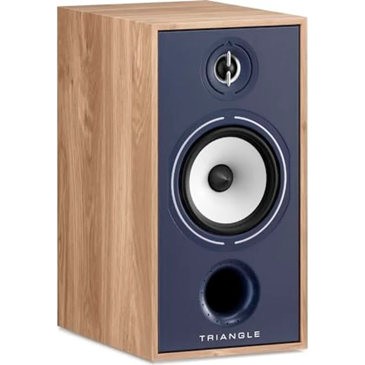 TRIANGLE BOREA BR04 Hi-Fi-Regallautsprecher, 110W Leistung, 90 dB/W/m, tiefere Bässe, vielseitig für Musik und Heimkino, Blau (Paar) – Bild 3
